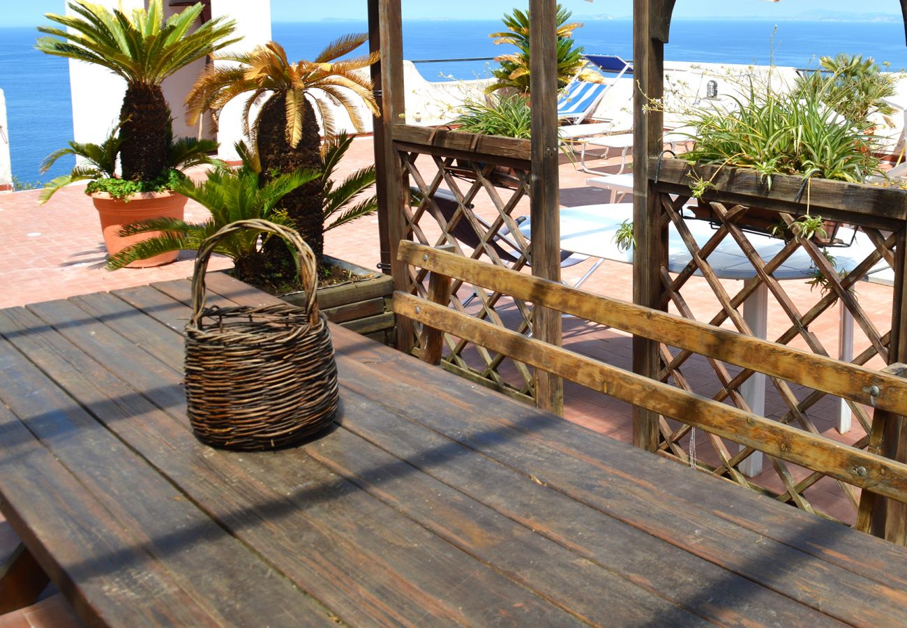 Casa a Massa Lubrense - Casa Marisa con Vista Mare, Terrazza e Parcheggio