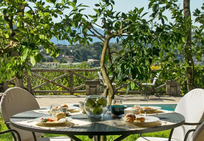 Villa a Sant´Agata sui Due Golfi - AMORE RENTALS - Villa Amiela con Piscina Privata, Vista Mare, Giardino,Terrazzi e Parcheggio Villa a Sant´Agata sui Due Golfi - AMORE RENTALS - Villa Amiela con Piscina Privata, Vista Mare, Giardino,Terrazzi e Parcheggio