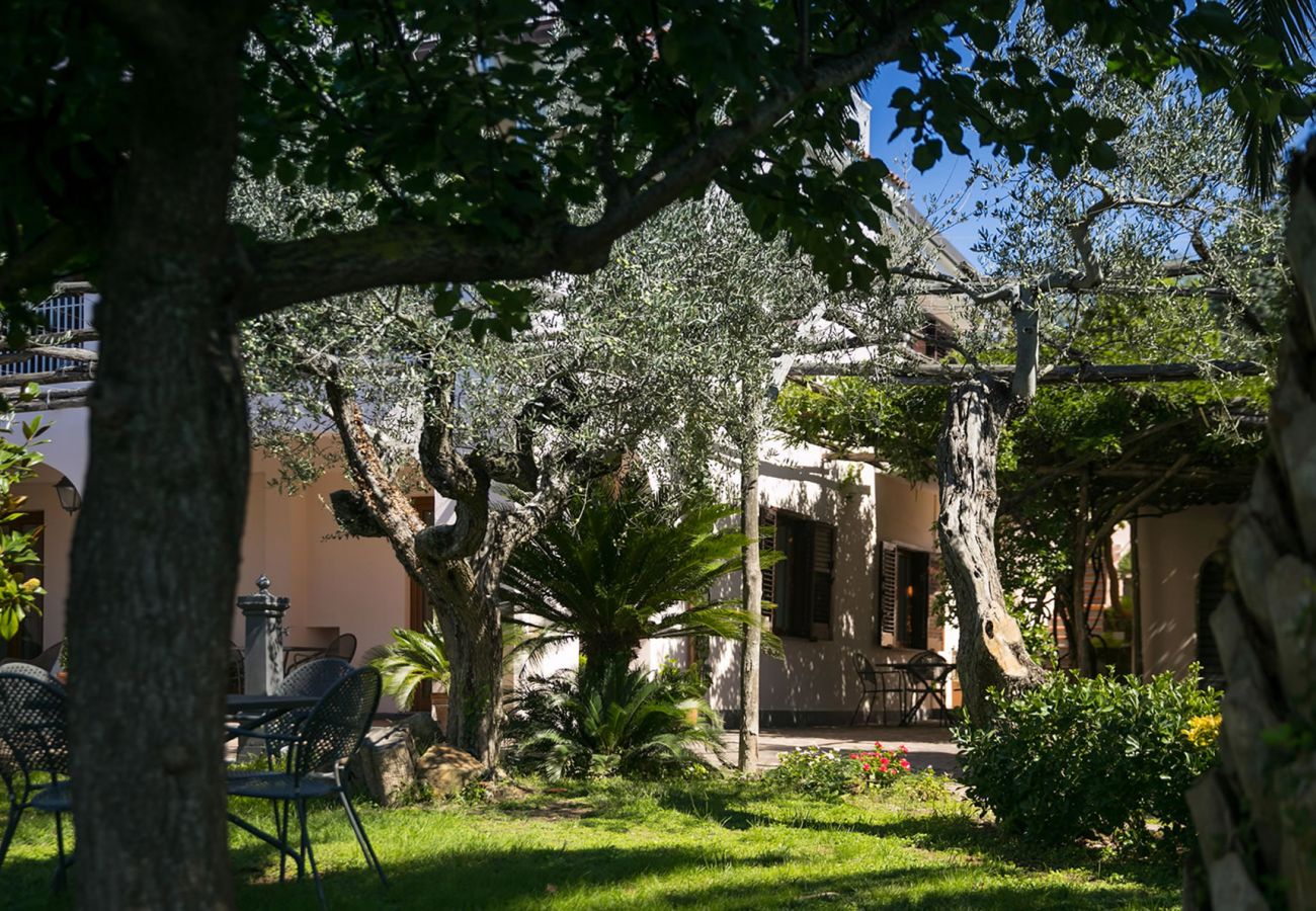 Villa a Sant´Agata sui Due Golfi - AMORE RENTALS - Villa Amiela con Piscina Privata, Vista Mare, Giardino,Terrazzi e Parcheggio