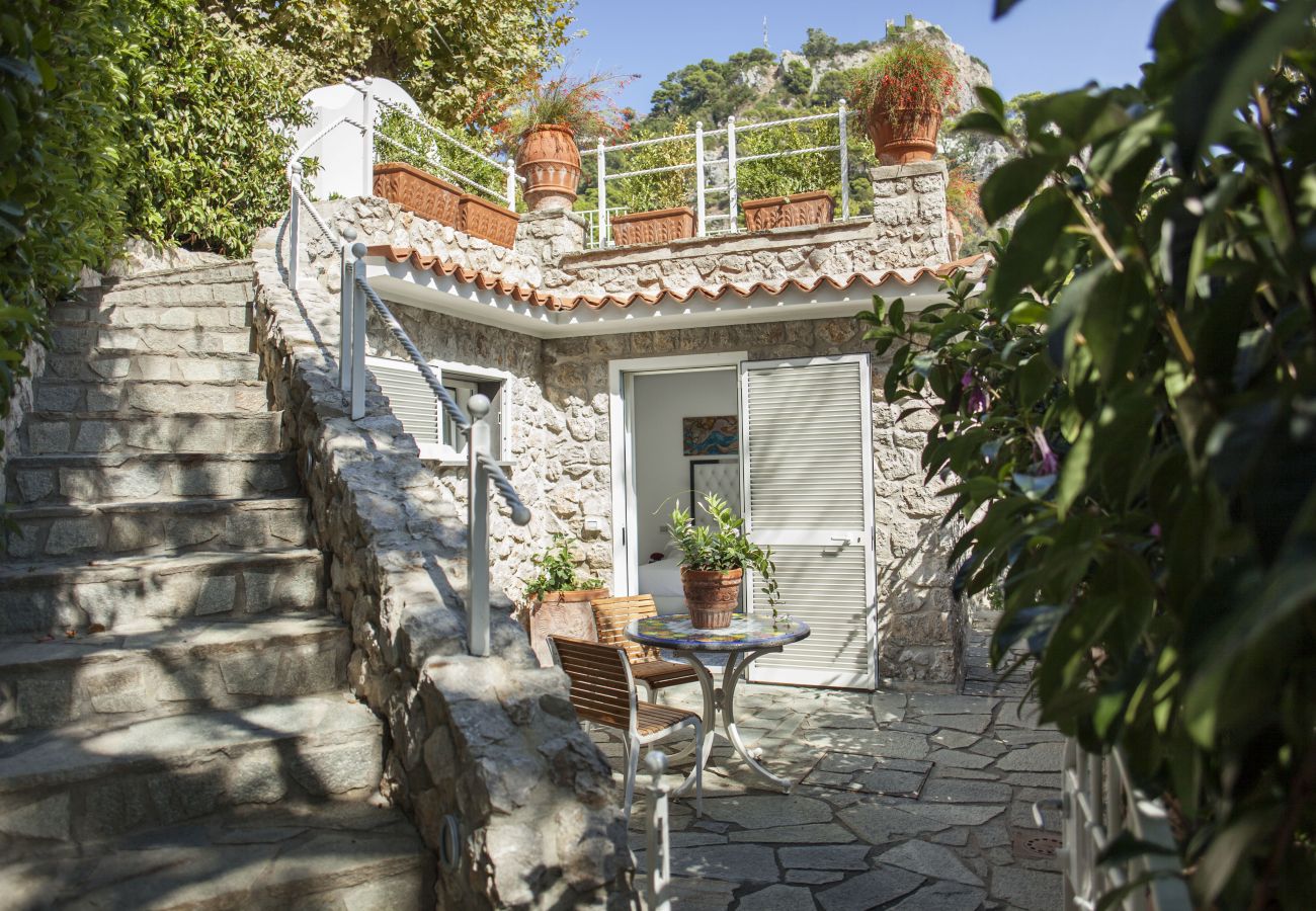 Villa a Capri - AMORE RENTALS - Villa Afrodite con Vista Mare, Piscina, Giardino e Parcheggio Vicino al Mare