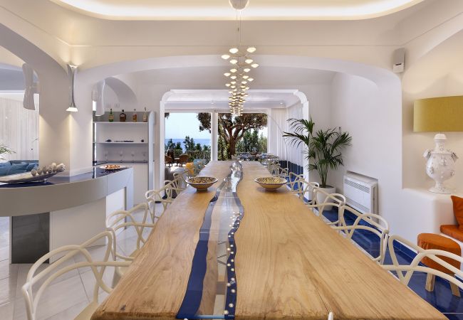 Villa a Nerano - AMORE RENTALS -Villa Giove con Piscina Privata, Vista Mare, Jacuzzi e Colazione Vicino al Mare Villa a Nerano - AMORE RENTALS -Villa Giove con Piscina Privata, Vista Mare, Jacuzzi e Colazione Vicino al Mare