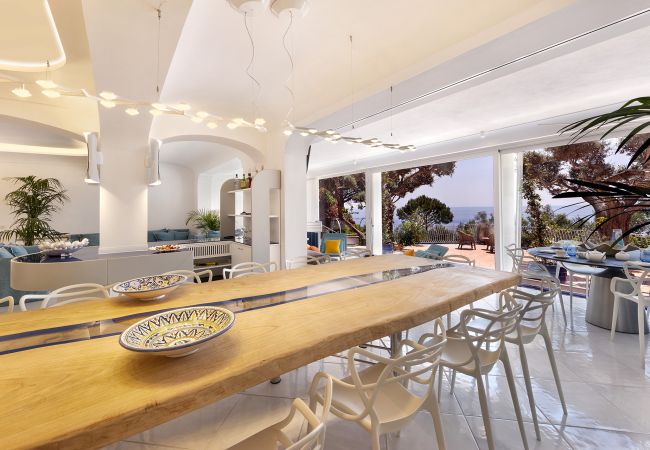 Villa a Nerano - AMORE RENTALS -Villa Giove con Piscina Privata, Vista Mare, Jacuzzi e Colazione Vicino al Mare Villa a Nerano - AMORE RENTALS -Villa Giove con Piscina Privata, Vista Mare, Jacuzzi e Colazione Vicino al Mare