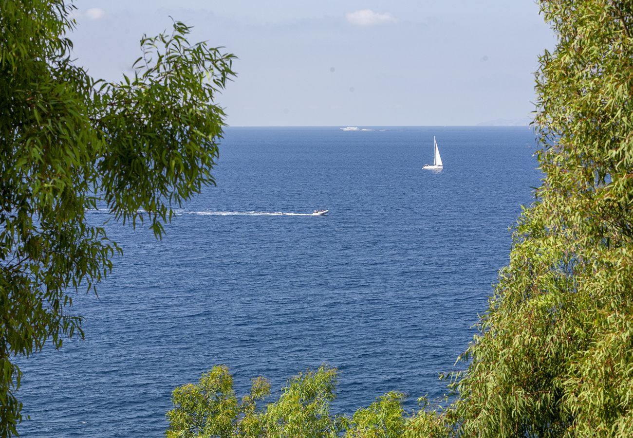 Villa a Massa Lubrense - AMORE RENTALS - Villa Ofelia con Piscina Privata, Giardino e Discesa Diretta al Mare