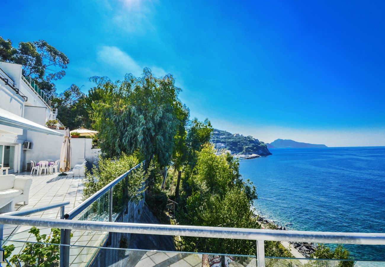 Villa a Massa Lubrense - AMORE RENTALS - Villa Terri con Piscina Privata, Vista Mare, Discesa Diretta al Mare e Parcheggio