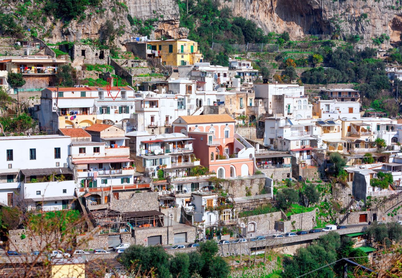 Casa a Positano - AMORE RENTALS - Casa Cristallo con Terrazza Privata e Vista Mare