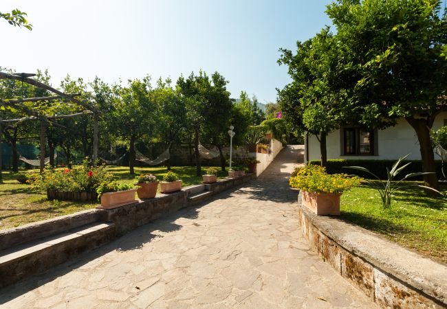 Casa a Sorrento - AMORE RENTALS - Casa Limoneto con Piscina Condivisa, Giardino, Terrazzi e Parcheggio