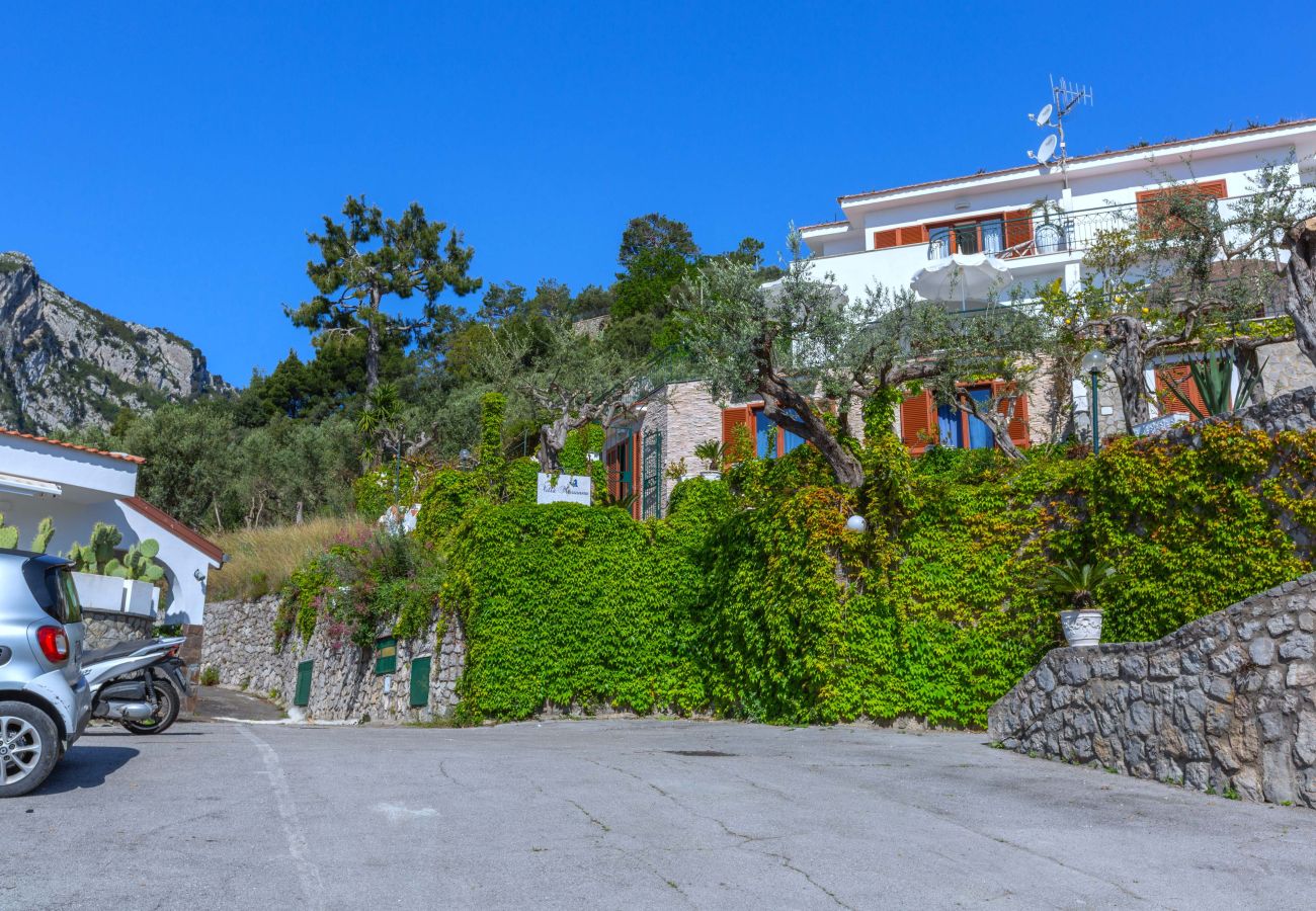 Villa a Massa Lubrense - AMORE RENTALS - Villa Marina con Piscina Privata, Vista Mare, Terrazzi e Parcheggio