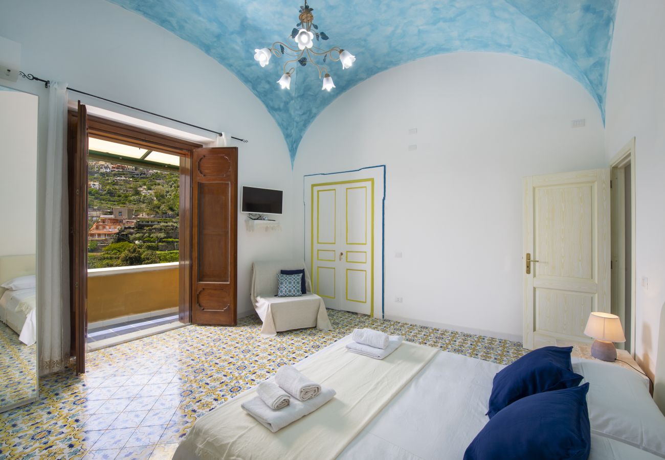 Casa a Positano - AMORE RENTALS - Casa Barbera A con Vista Mare e Aria Condizionata