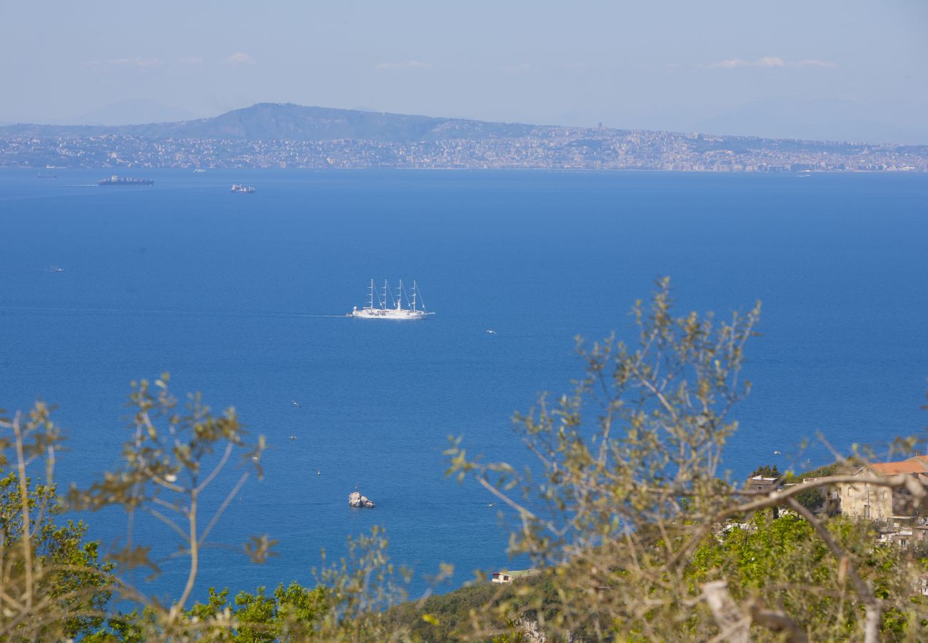 Villa a Termini - AMORE RENTALS - Villa Venus con Piscina Privata, Vista Mare e Parcheggio