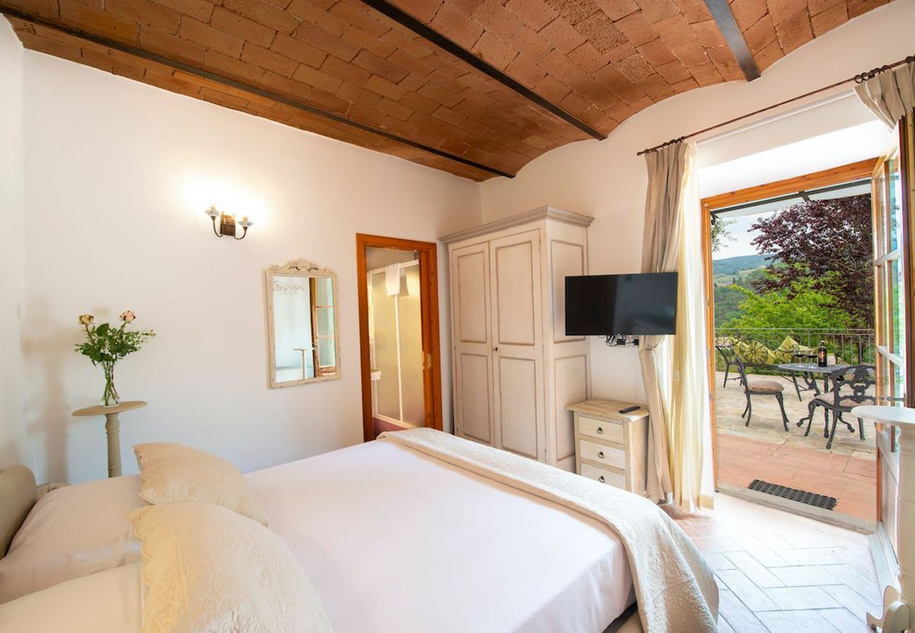 Villa a Greve in Chianti - AMORE RENTALS - Villa Eros con Piscina, SPA, Ideale per Gruppi