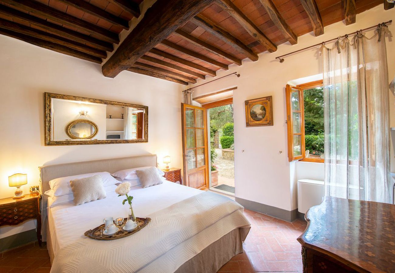 Villa a Greve in Chianti - AMORE RENTALS - Villa Eros con Piscina, SPA, Ideale per Gruppi