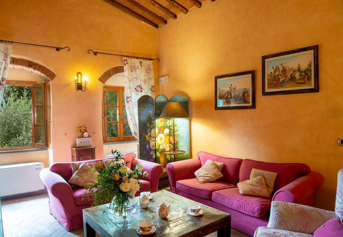 Villa a Greve in Chianti - AMORE RENTALS - Villa Eros con Piscina, SPA, Ideale per Gruppi