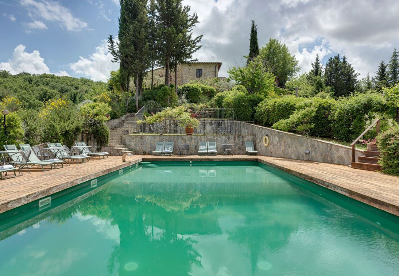 Villa a Greve in Chianti - AMORE RENTALS - Villa Eros con Piscina, SPA, Ideale per Gruppi