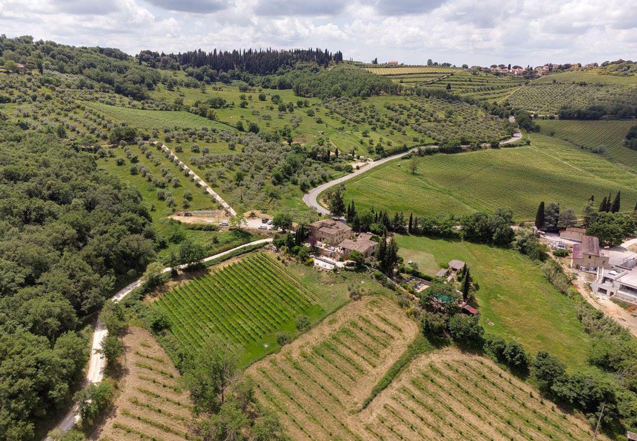 Villa a Greve in Chianti - AMORE RENTALS - Villa Eros con Piscina, SPA, Ideale per Gruppi