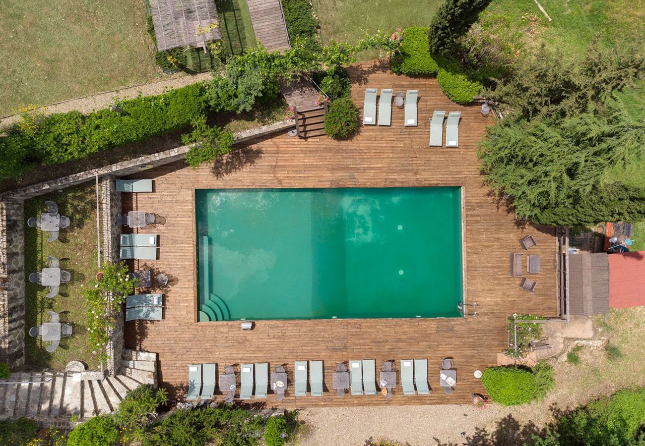 Villa a Greve in Chianti - AMORE RENTALS - Villa Eros con Piscina, SPA, Ideale per Gruppi