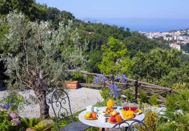 Casa a Sorrento - AMORE RENTALS - Casa I Giardini di Sorrento con Piscina, Sauna, Vista Mare