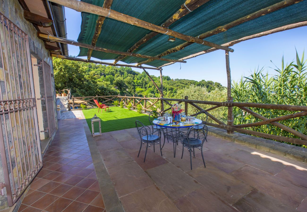 Casa a Sorrento - AMORE RENTALS - Casa I Giardini di Sorrento con Piscina, Sauna, Vista Mare