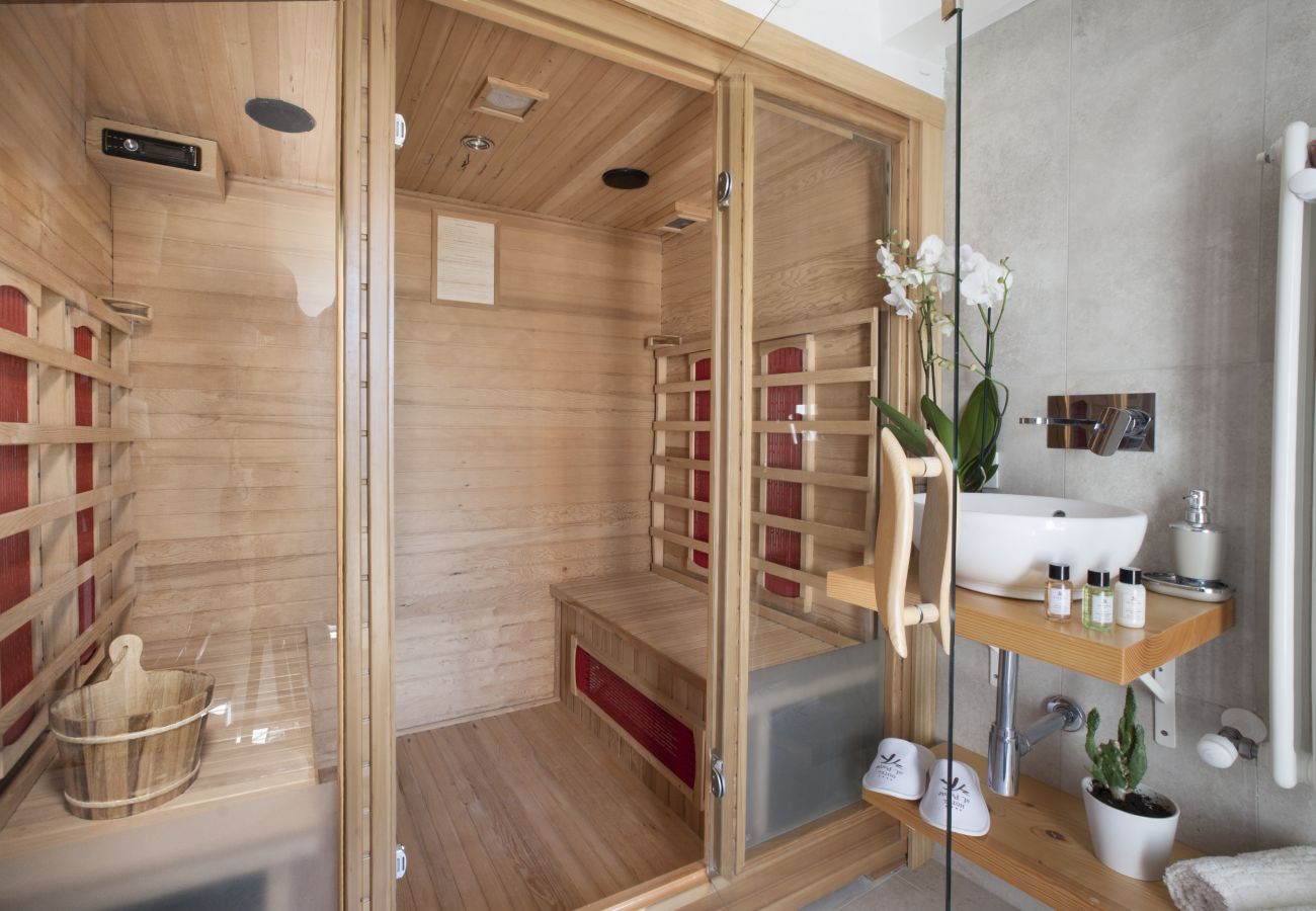 Casa a Sorrento - AMORE RENTALS - Casa I Giardini di Sorrento con Piscina, Sauna, Vista Mare