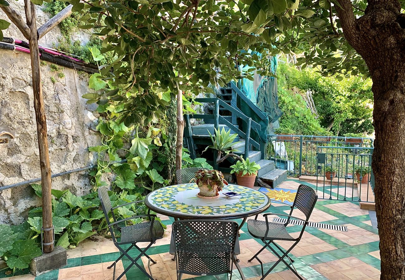 Casa a Positano - AMORE RENTALS - Casa Vira con Vista Marea Pochi Passi Dalla Spiaggia