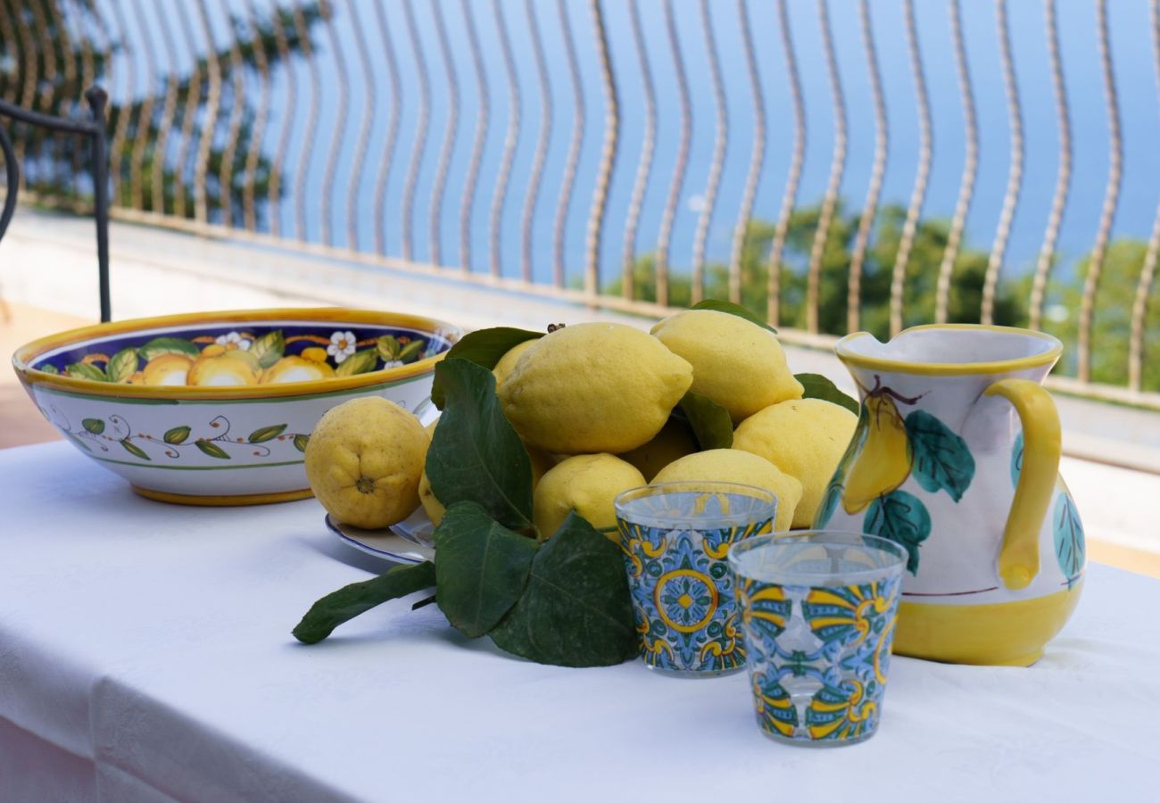 Villa a Sorrento - AMORE RENTALS - Villa Savoia con Vista Mare e Giardino