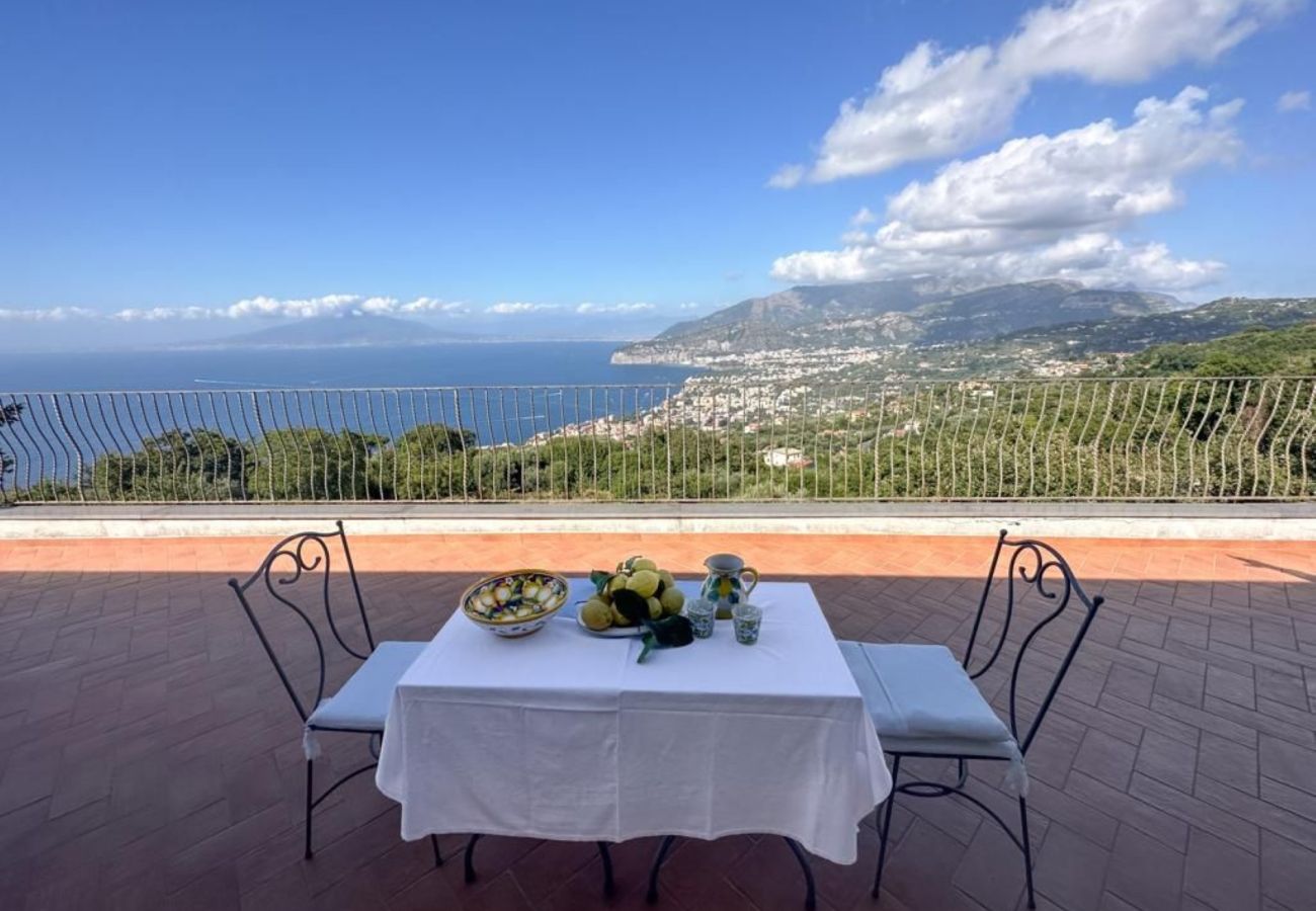 Villa a Sorrento - AMORE RENTALS - Villa Savoia con Vista Mare e Giardino