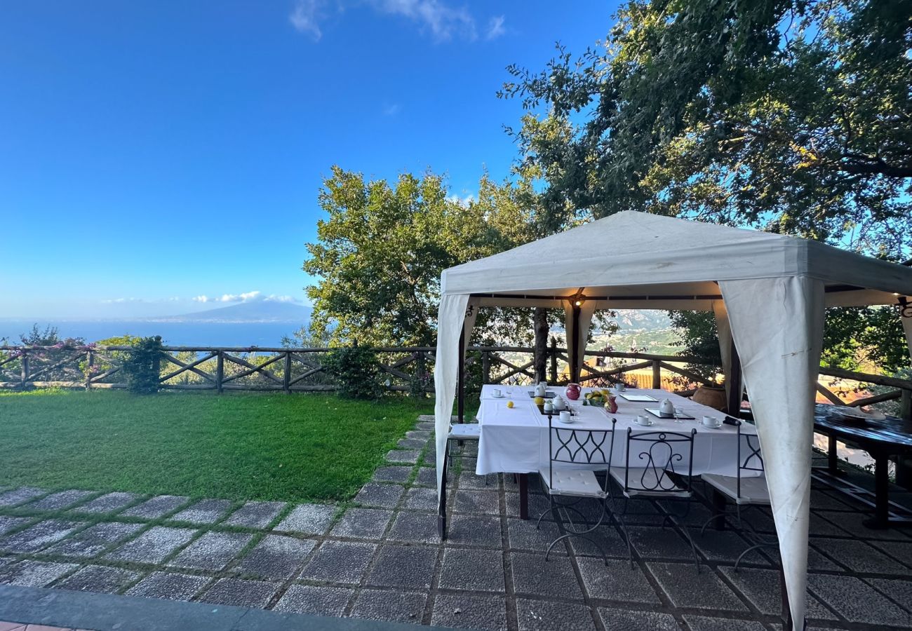 Villa a Sorrento - AMORE RENTALS - Villa Savoia con Vista Mare e Giardino
