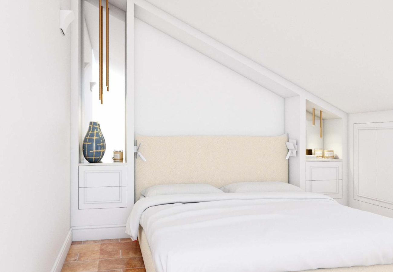 Casa a Sorrento - AMORE RENTALS - The Square, Attico di Lusso con Vista Mare e Jacuzzi in Piazza Tasso