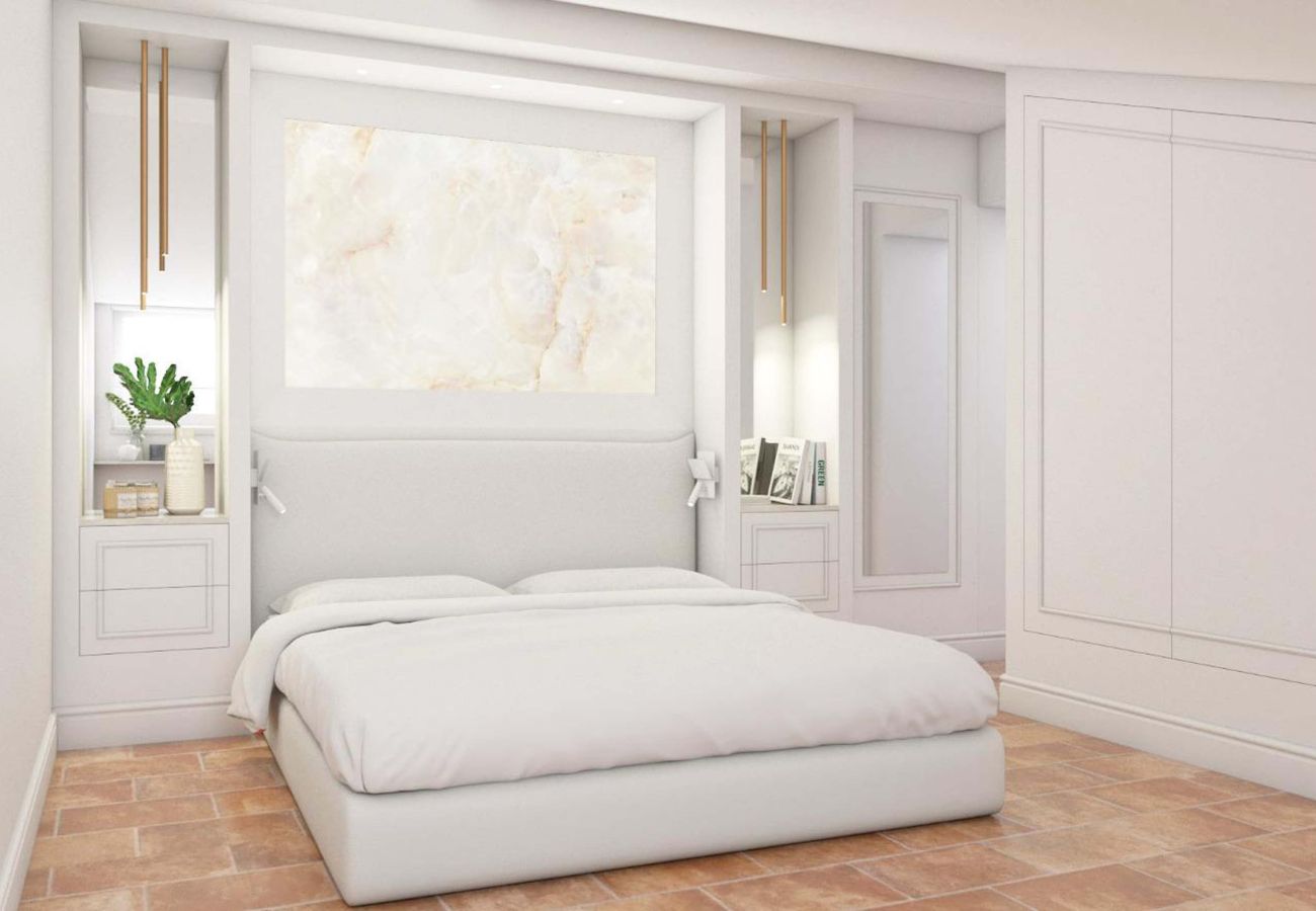 Casa a Sorrento - AMORE RENTALS - The Square, Attico di Lusso con Vista Mare e Jacuzzi in Piazza Tasso