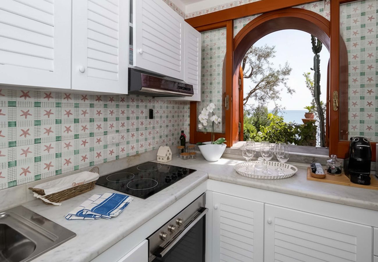 Casa a Nerano - AMORE RENTALS - Casa Giovanna B - Casa vacanze romantica con jacuzzi e accesso al mare