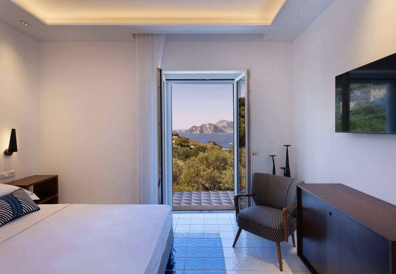Villa a Massa Lubrense - AMORE RENTALS - Villa Gisolfi con Piscina Privata e Vista Mare