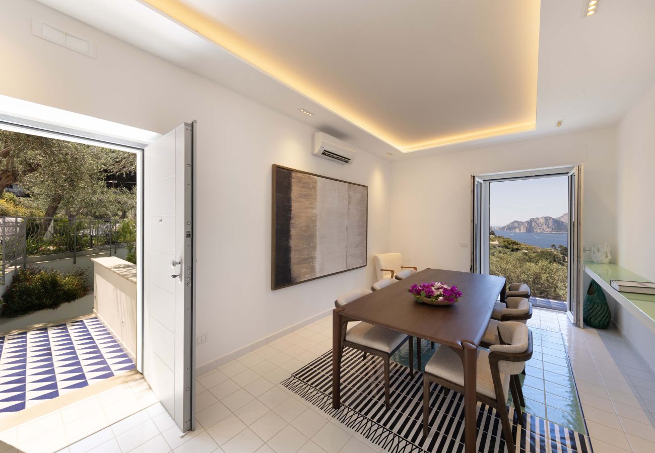 Villa a Massa Lubrense - AMORE RENTALS - Villa Gisolfi con Piscina Privata e Vista Mare