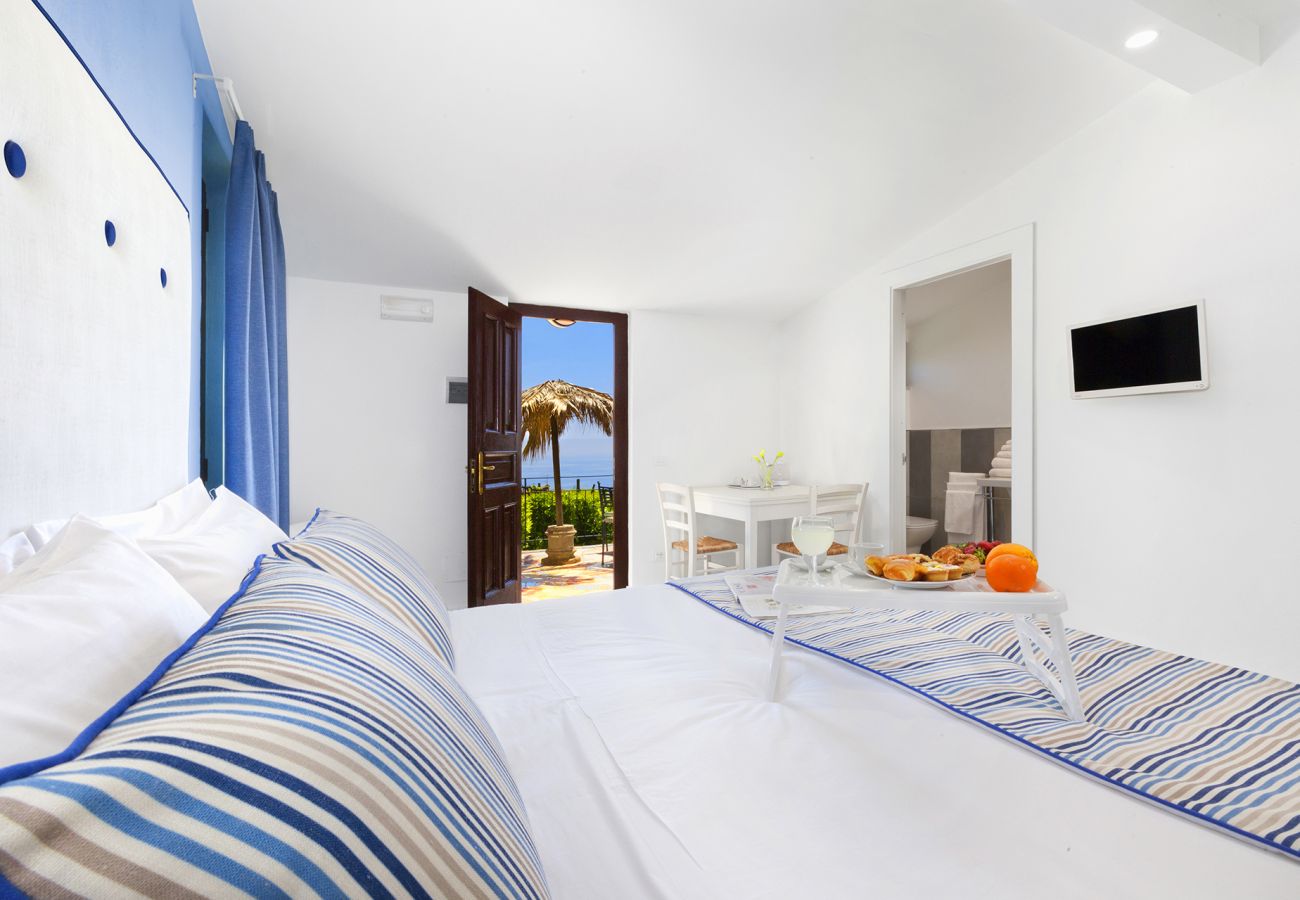 Villa in Massa Lubrense - AMORE RENTALS - Villa Claudia with private Pool, Sea View, Jacuzzi, Garden and Parking