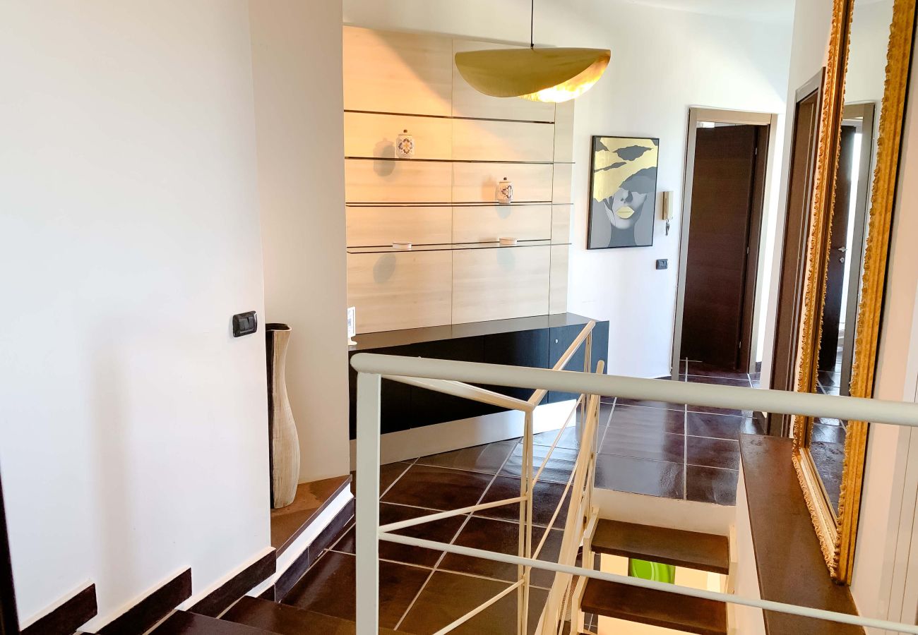 House in Sorrento - AMORE RENTALS - Casa Augusta A with Mini Pool, Sea View, Parking and Private Terraces