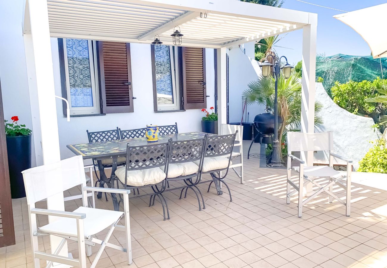 House in Sorrento - AMORE RENTALS - Casa Augusta A with Mini Pool, Sea View, Parking and Private Terraces