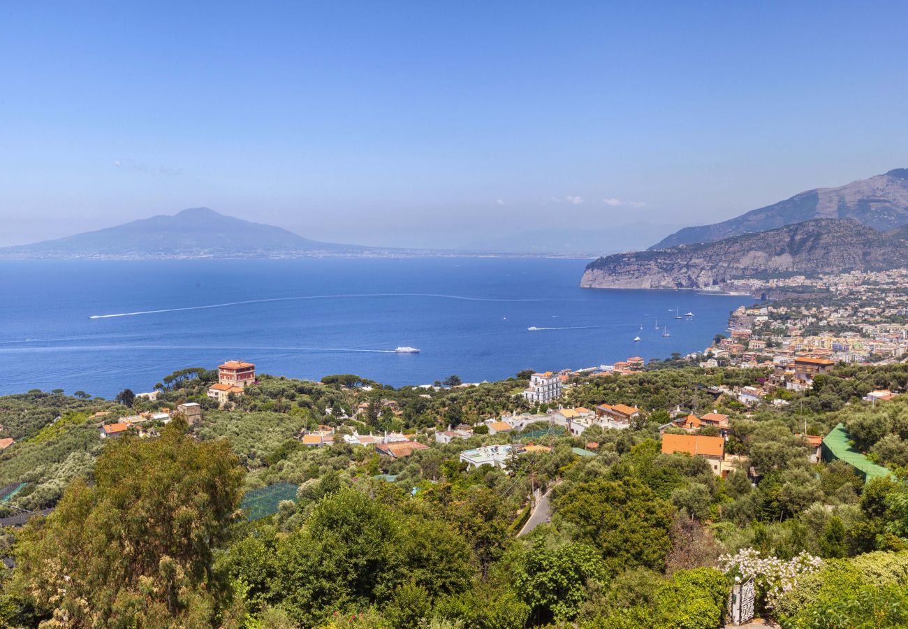 House in Sorrento - AMORE RENTALS - Casa Augusta B with Private Terrace, Barbecue and Sea View
