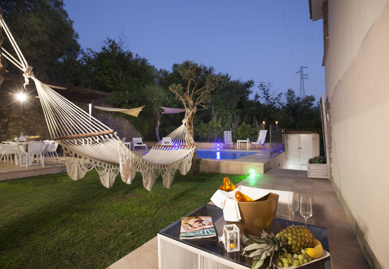 Villa in Massa Lubrense - AMORE RENTALS -Villa Felice with private pool, sea view in a quiet area, Massa Lubrense
