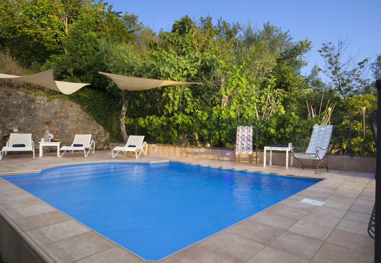 Villa in Massa Lubrense - AMORE RENTALS -Villa Felice with private pool, sea view in a quiet area, Massa Lubrense