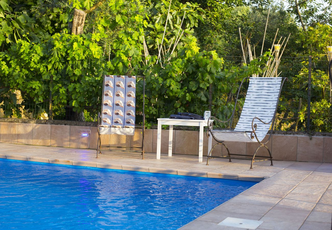 Villa in Massa Lubrense - AMORE RENTALS -Villa Felice with private pool, sea view in a quiet area, Massa Lubrense