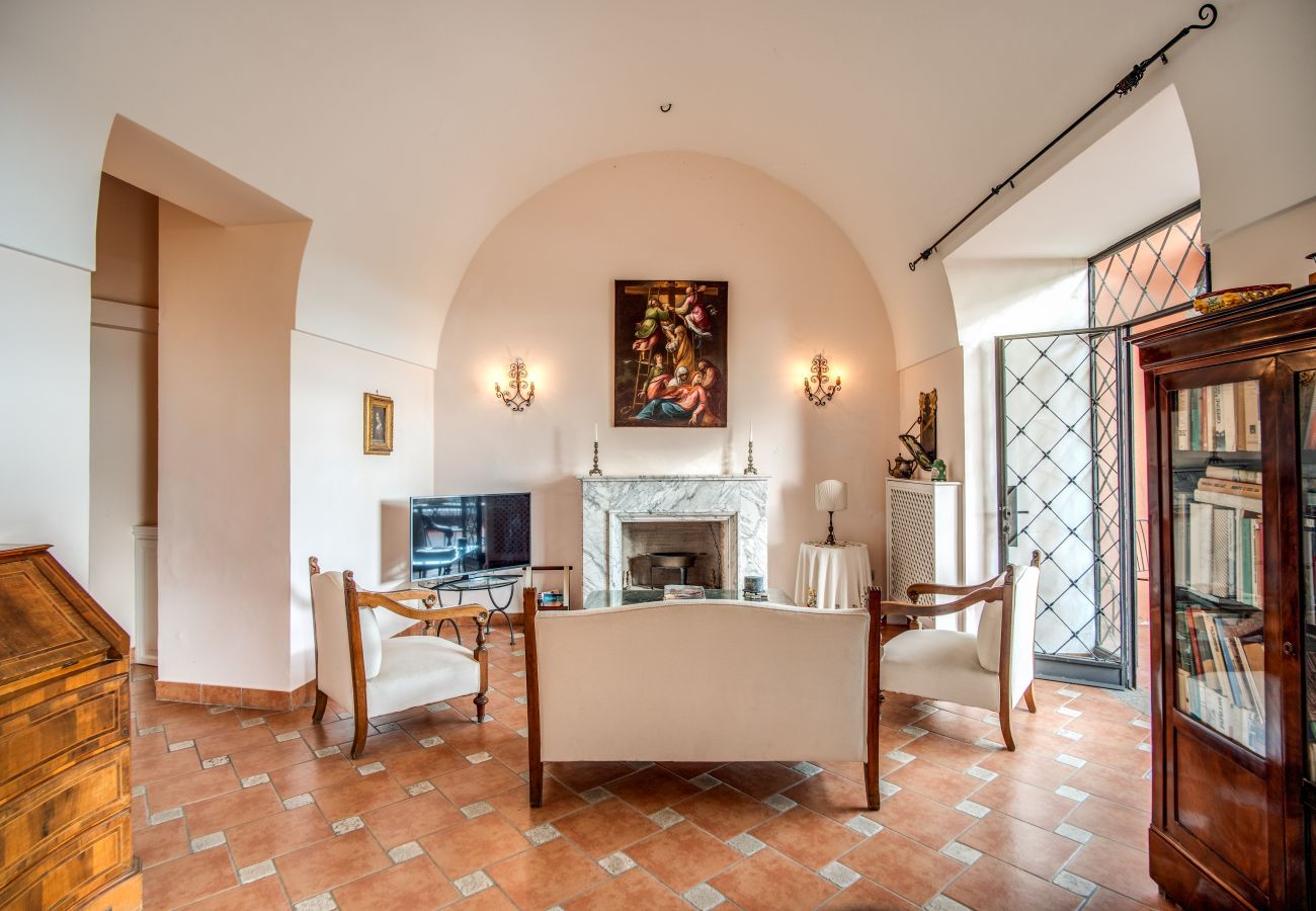 Villa in Massa Lubrense - AMORE RENTALS - Beautiful Historic Villa Lucia with Private Pool, Sea View and Garden, Sorrento Coast
