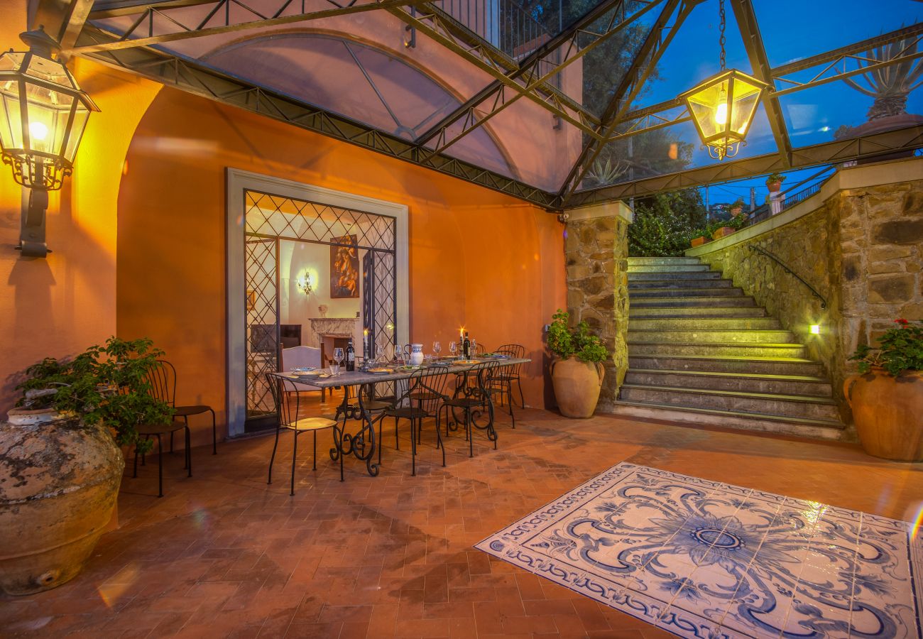 Villa in Massa Lubrense - AMORE RENTALS - Beautiful Historic Villa Lucia with Private Pool, Sea View and Garden, Sorrento Coast