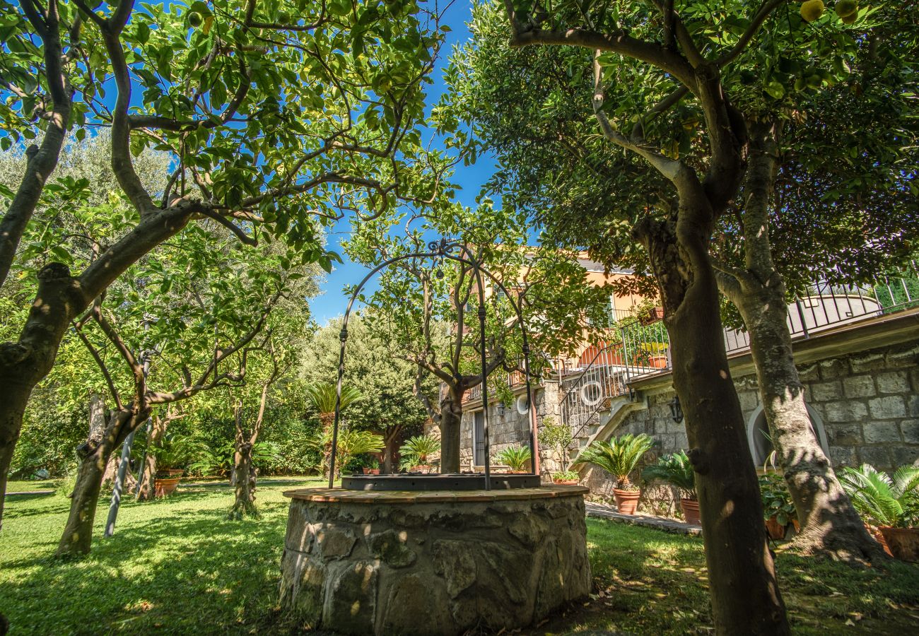 Villa in Massa Lubrense - AMORE RENTALS - Beautiful Historic Villa Lucia with Private Pool, Sea View and Garden, Sorrento Coast