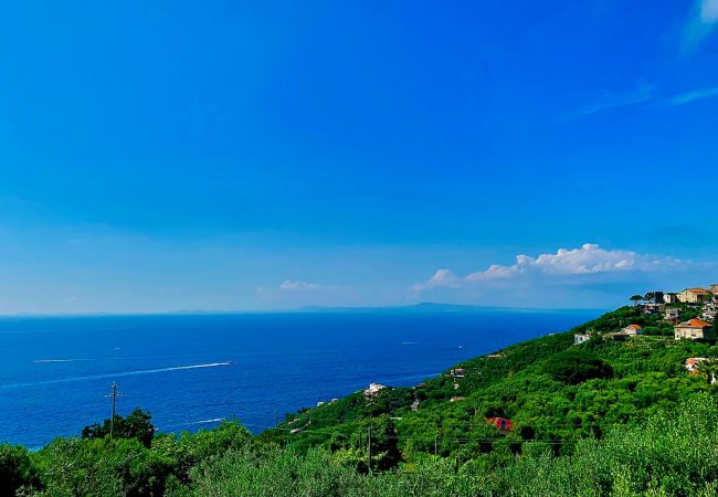 House in Massa Lubrense - AMORE RENTALS - Casa Tatano, 4 bedrooms, 3 bathrooms  with Private Pool, Sea View, Parking, South Italy House in Massa Lubrense - AMORE RENTALS - Casa Tatano, 4 bedrooms, 3 bathrooms  with Private Pool, Sea View, Parking, South Italy