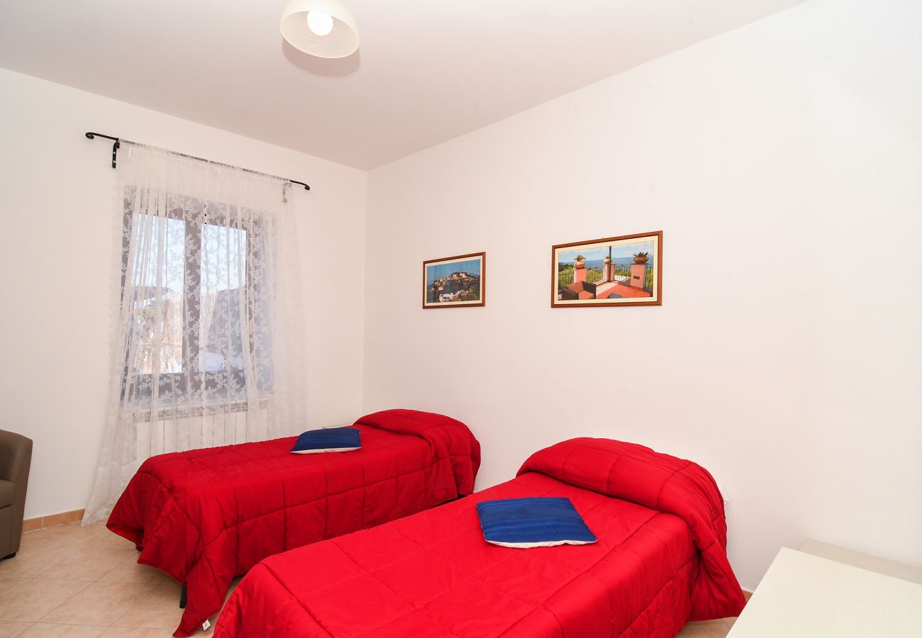 House in Massa Lubrense - AMORE RENTALS - Casa Tatano, 4 bedrooms, 3 bathrooms  with Private Pool, Sea View, Parking, South Italy