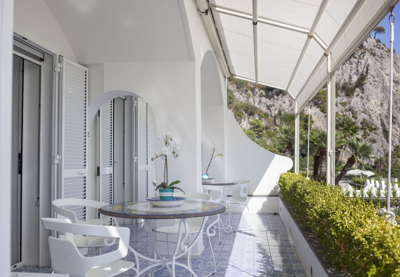 Villa in Capri - AMORE RENTALS - Villa Afrodite with Sea View, Piscina, Garden and Parking near the Sea