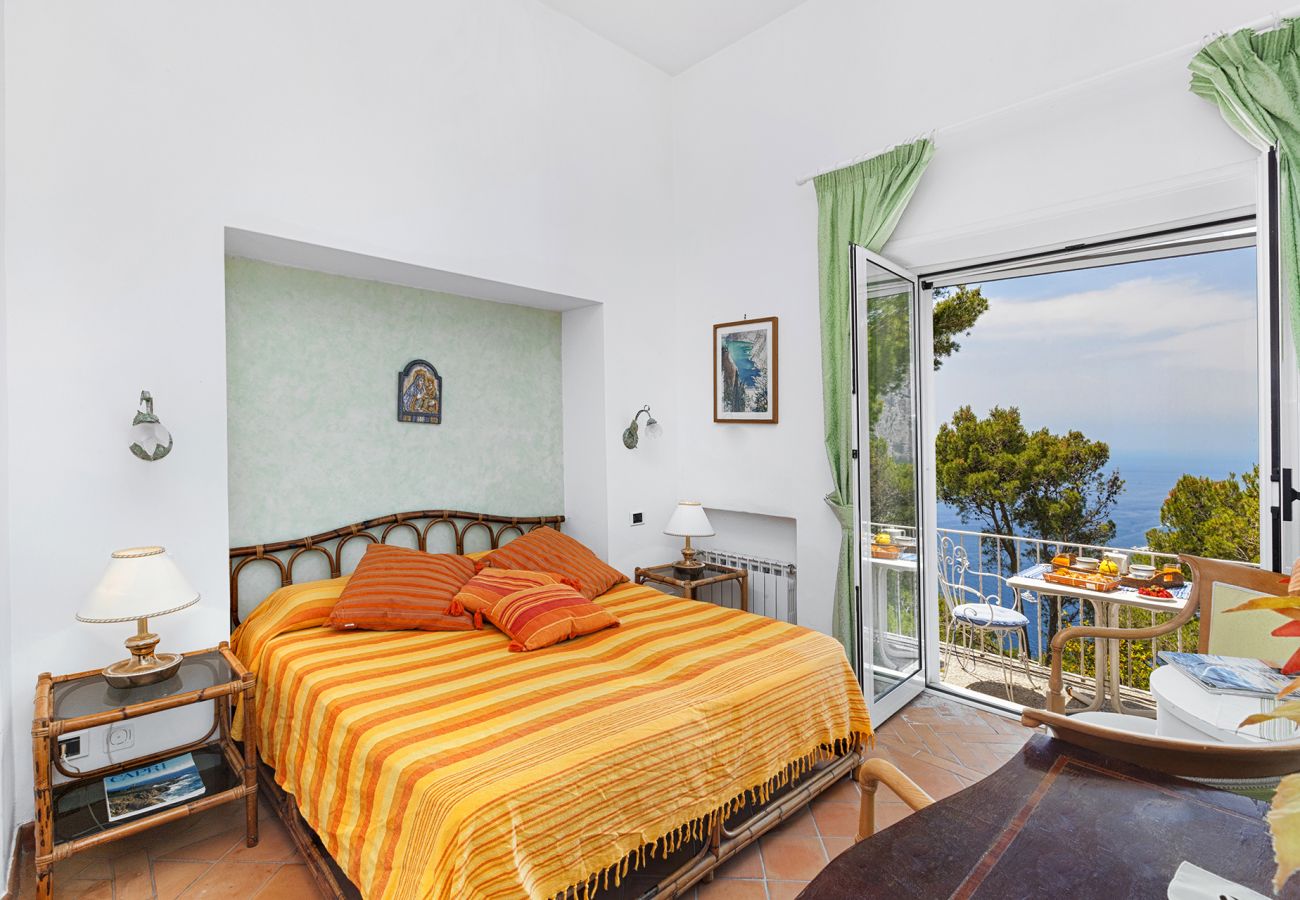 Villa in Capri - AMORE RENTALS - Villa Polifemo with Swimming Pool, Sea View, Terrace and Garden