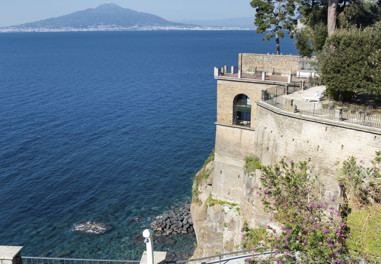 Villa in Sorrento - AMORE RENTALS -Villa Galidia with Jacuzzi, Sea View, Garden and Air Conditioning