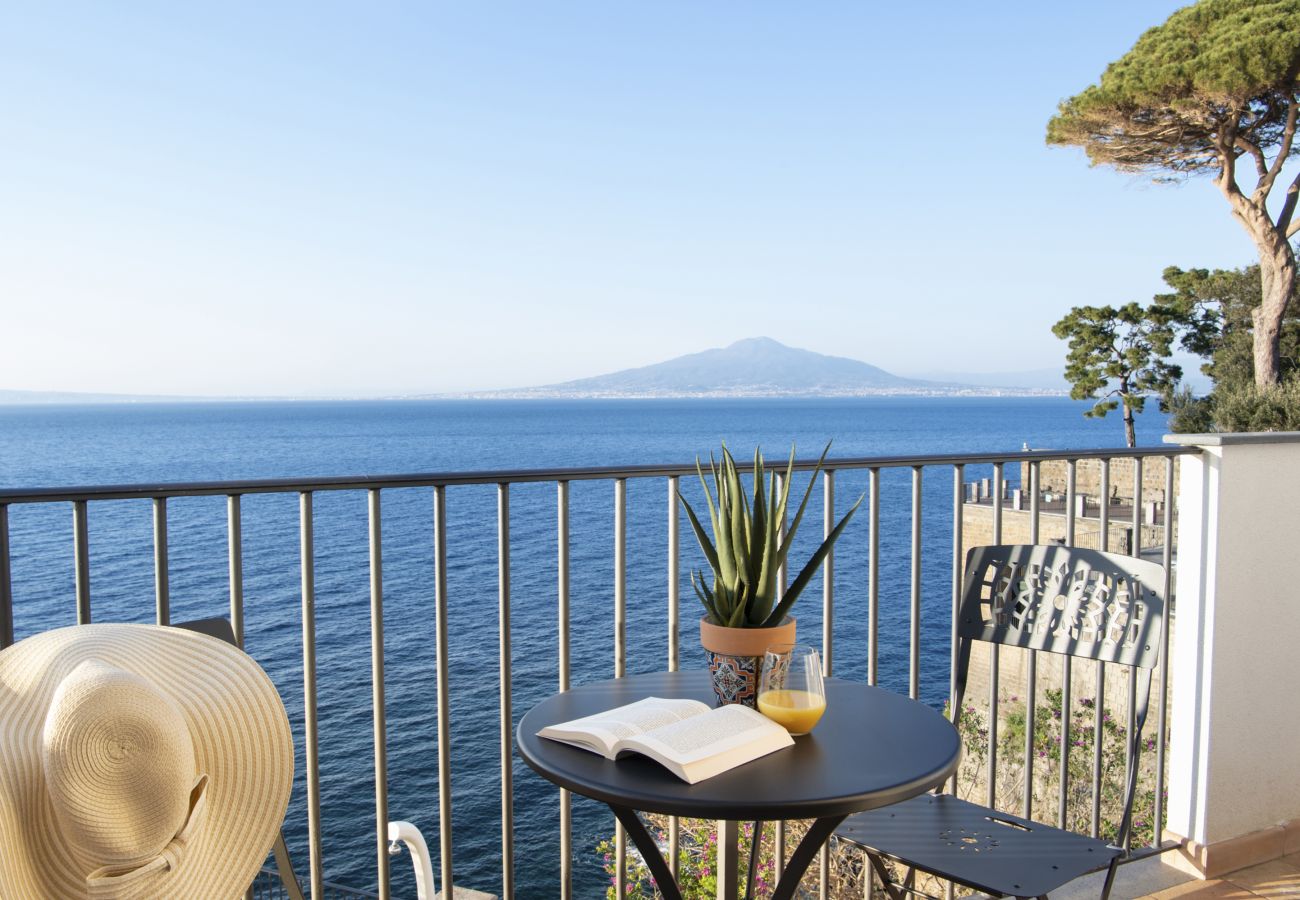 Villa in Sorrento - AMORE RENTALS -Villa Galidia with Jacuzzi, Sea View, Garden and Air Conditioning