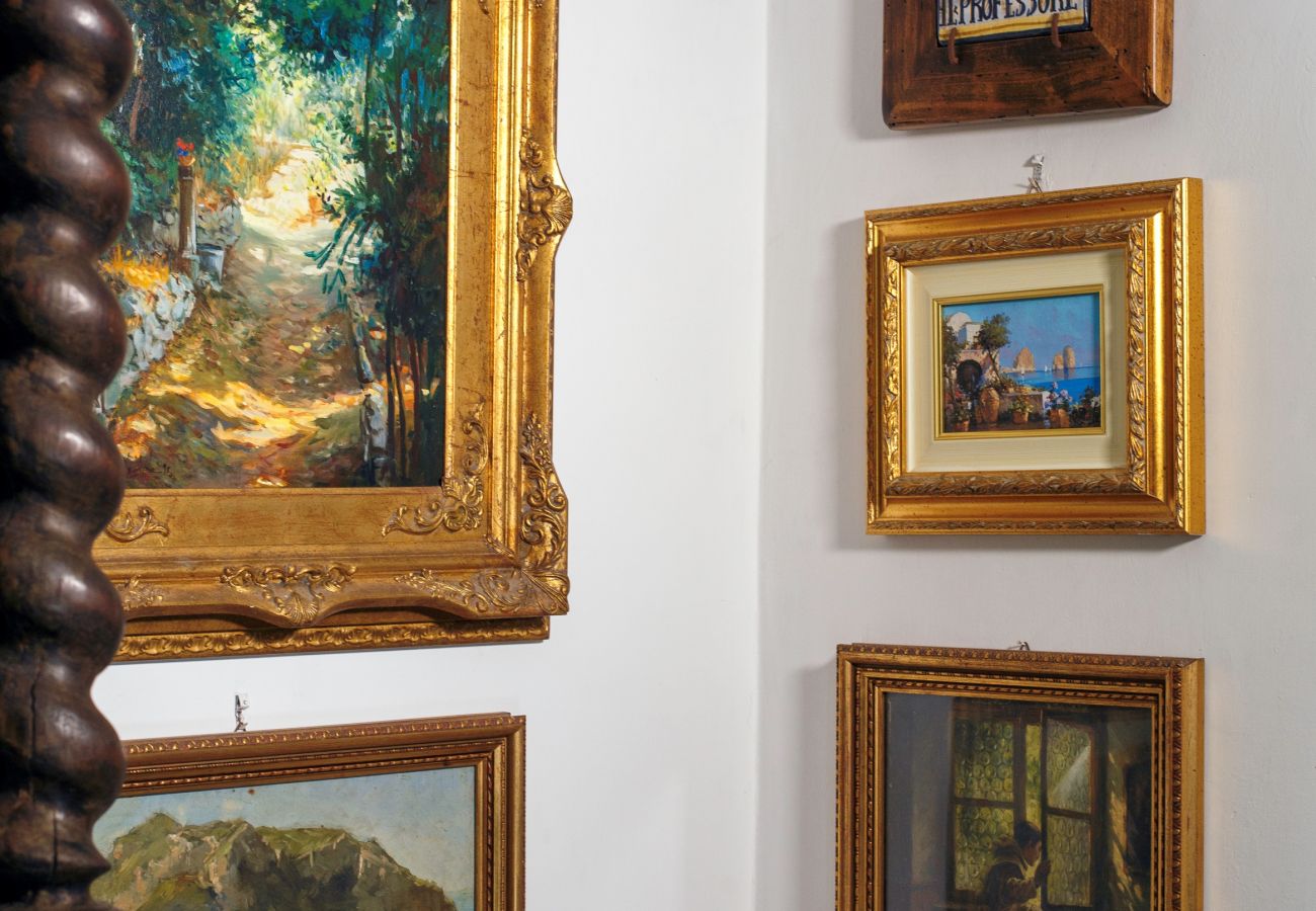 Villa in Capri - AMORE RENTALS - Casa Eliana, Historic Villa with Garden and Terraces in Capri