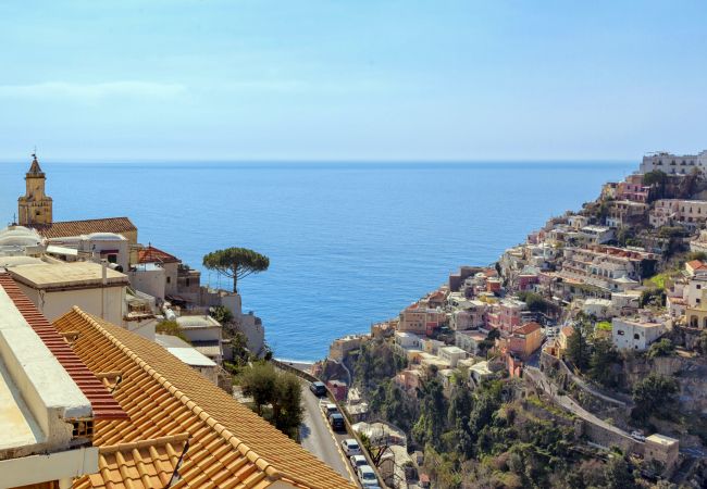 House in Positano - AMORE RENTALS - Casa Cristallo with private Terrace and Sea View