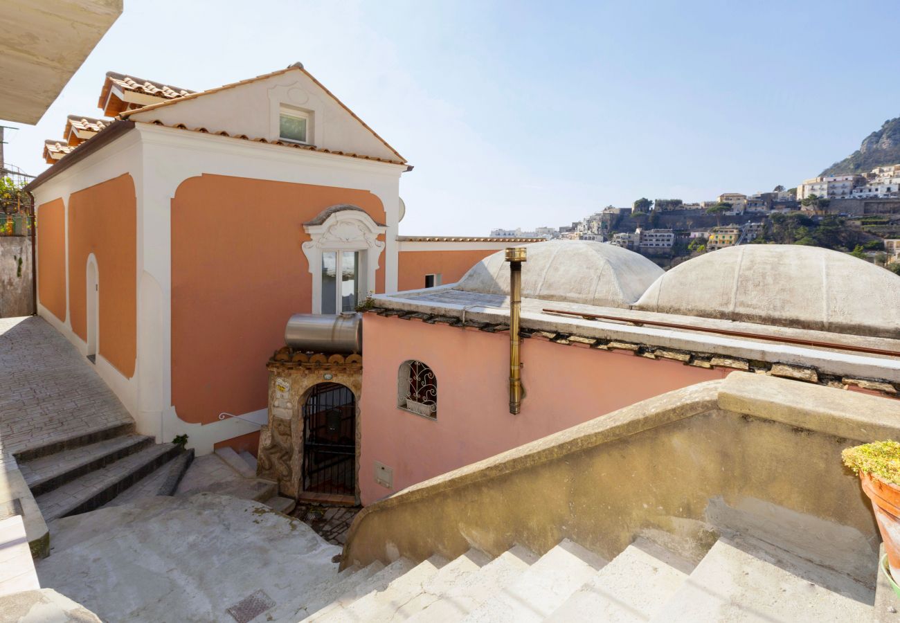 House in Positano - AMORE RENTALS - Casa Cristallo with private Terrace and Sea View